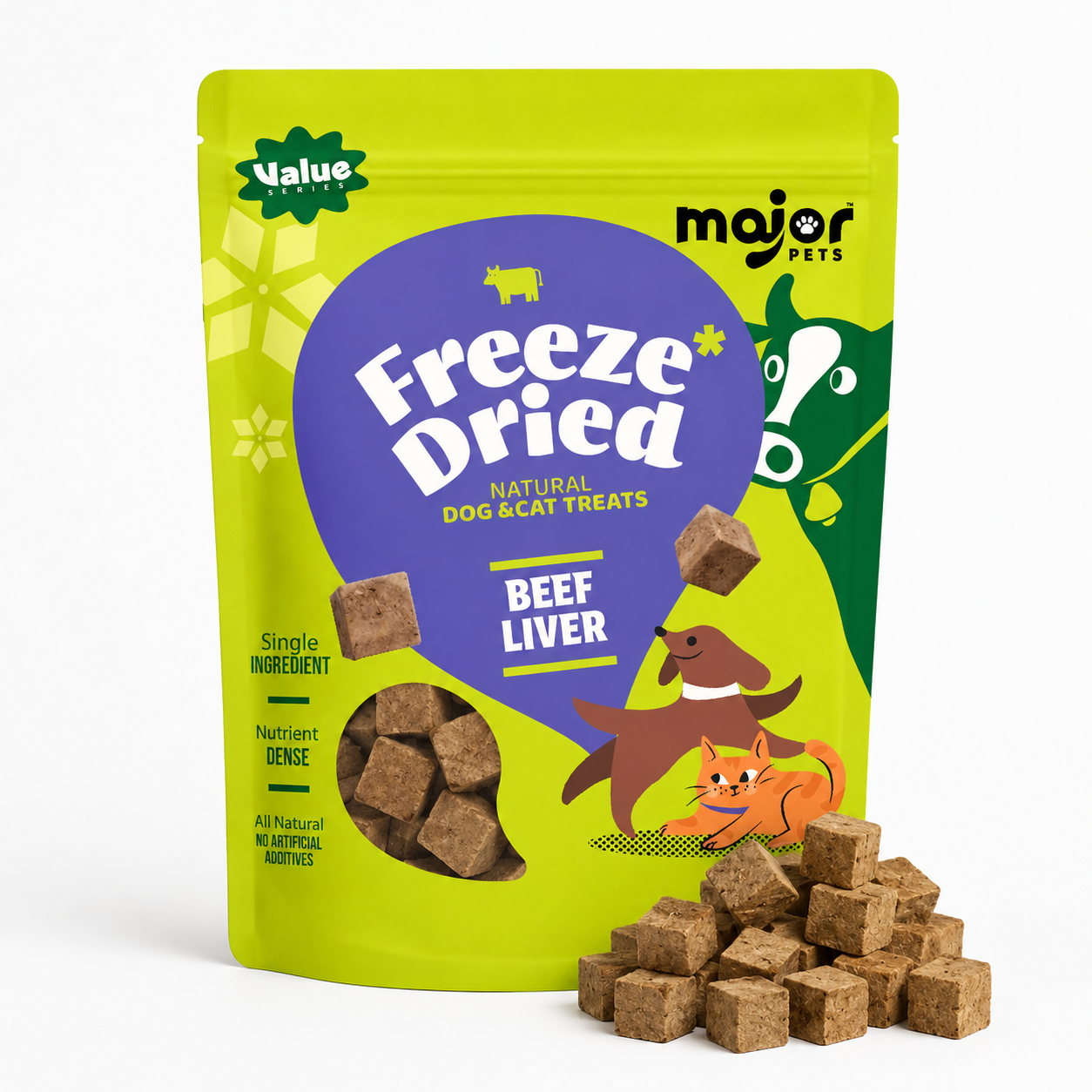 Freeze-Dried Beef Liver Dog & Cat Treats